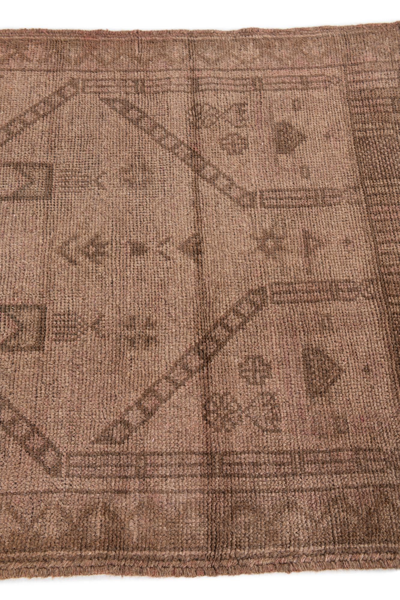 3' x 4' 7 Hand Knotted Ultra Vintage Persian Wool Rug
