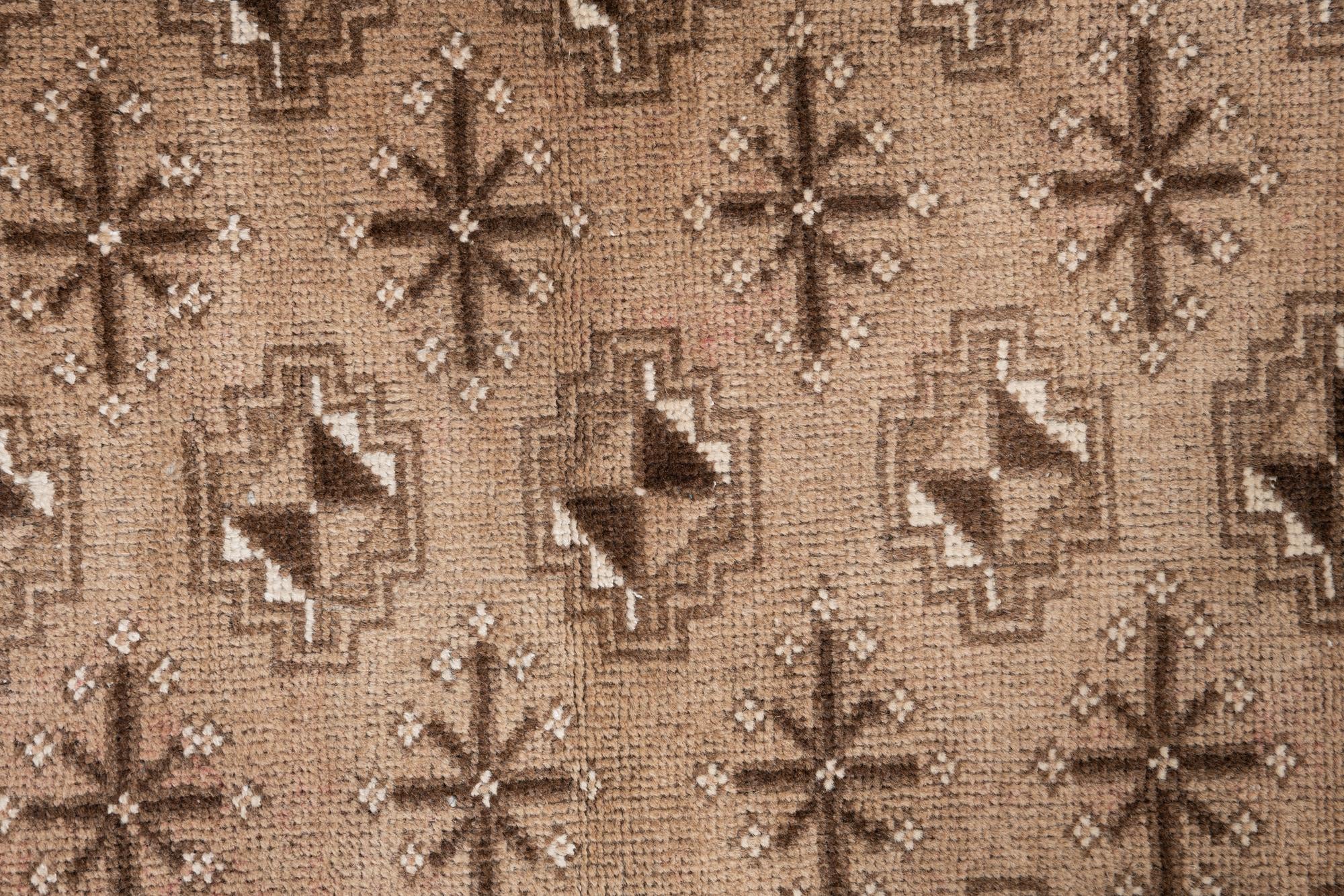 3' 3 x 6' Hand Knotted Ultra Vintage Persian Wool Rug