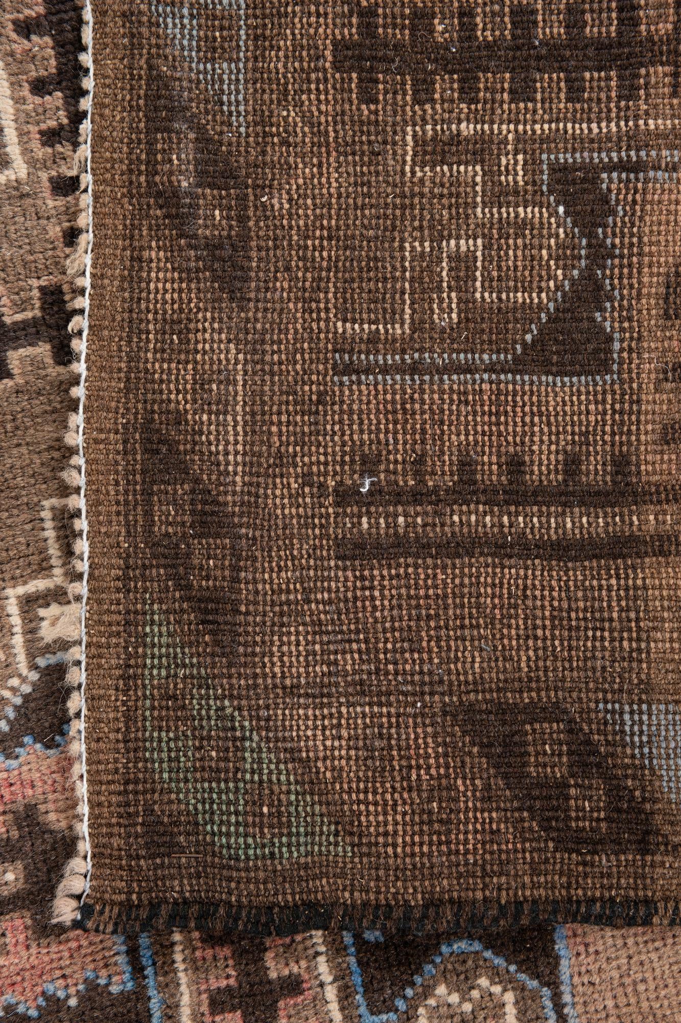 3' 6 x 6' 2 Hand Knotted Ultra Vintage Persian Wool Rug