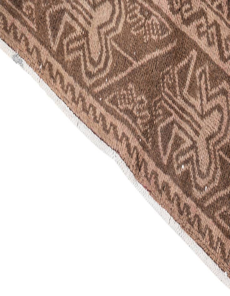 Detail image of 3' 4 x 6' 5  Hand Knotted Ultra Vintage Persian Wool Rug