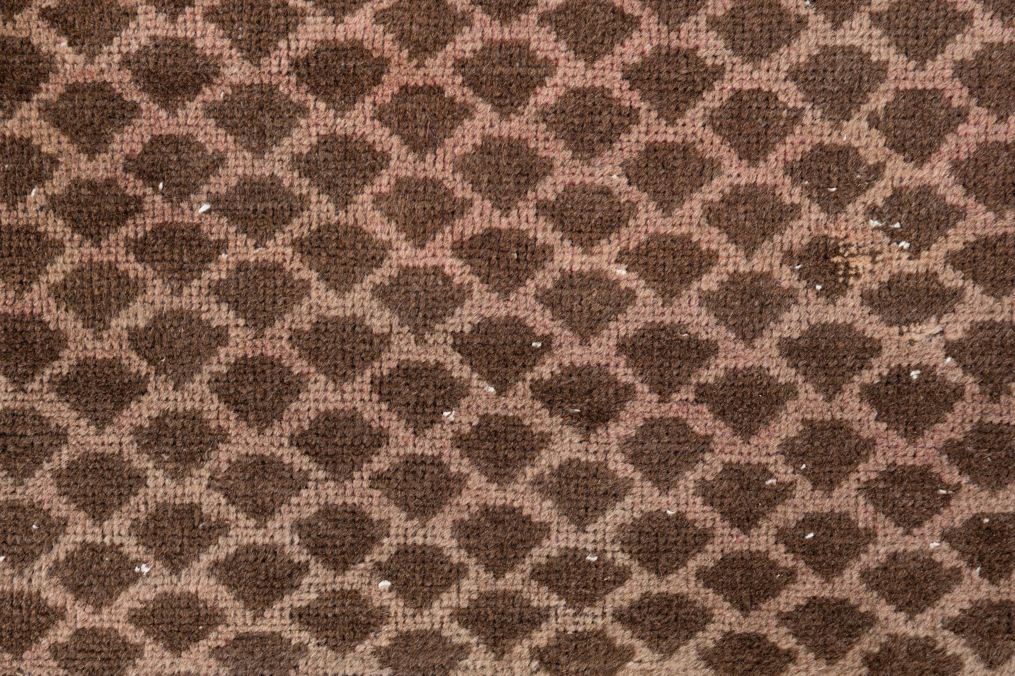3' 4 x 6' 5 Hand Knotted Ultra Vintage Persian Wool Rug