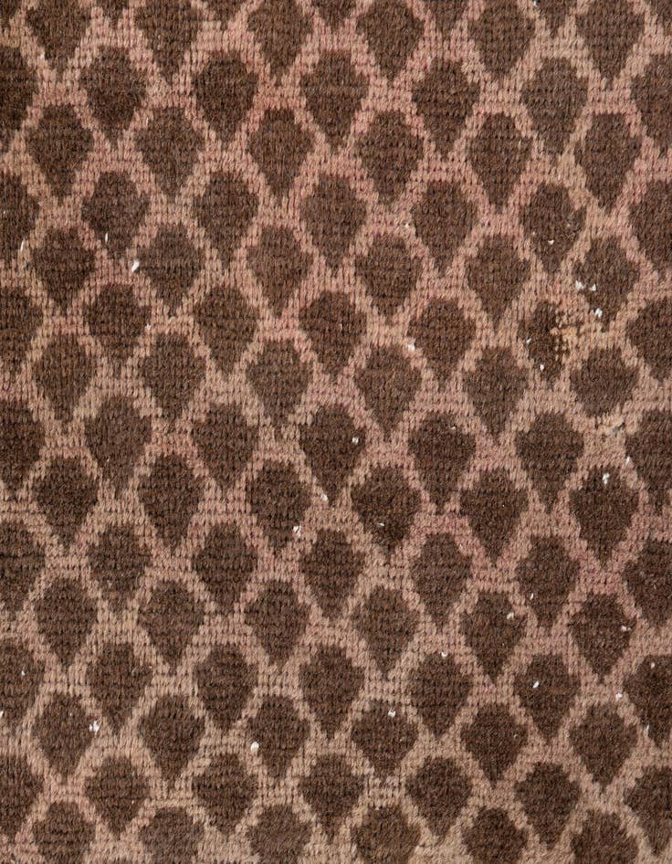 Detail image of 3' 4 x 6' 5  Hand Knotted Ultra Vintage Persian Wool Rug