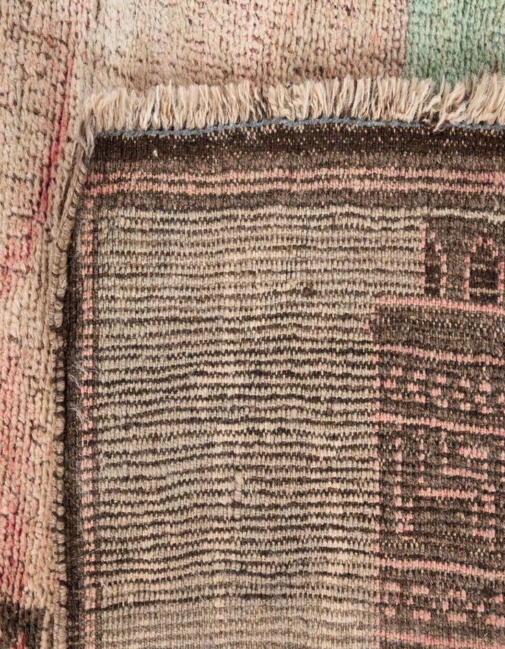 Detail image of 3' x 4' 6  Hand Knotted Ultra Vintage Persian Wool Rug