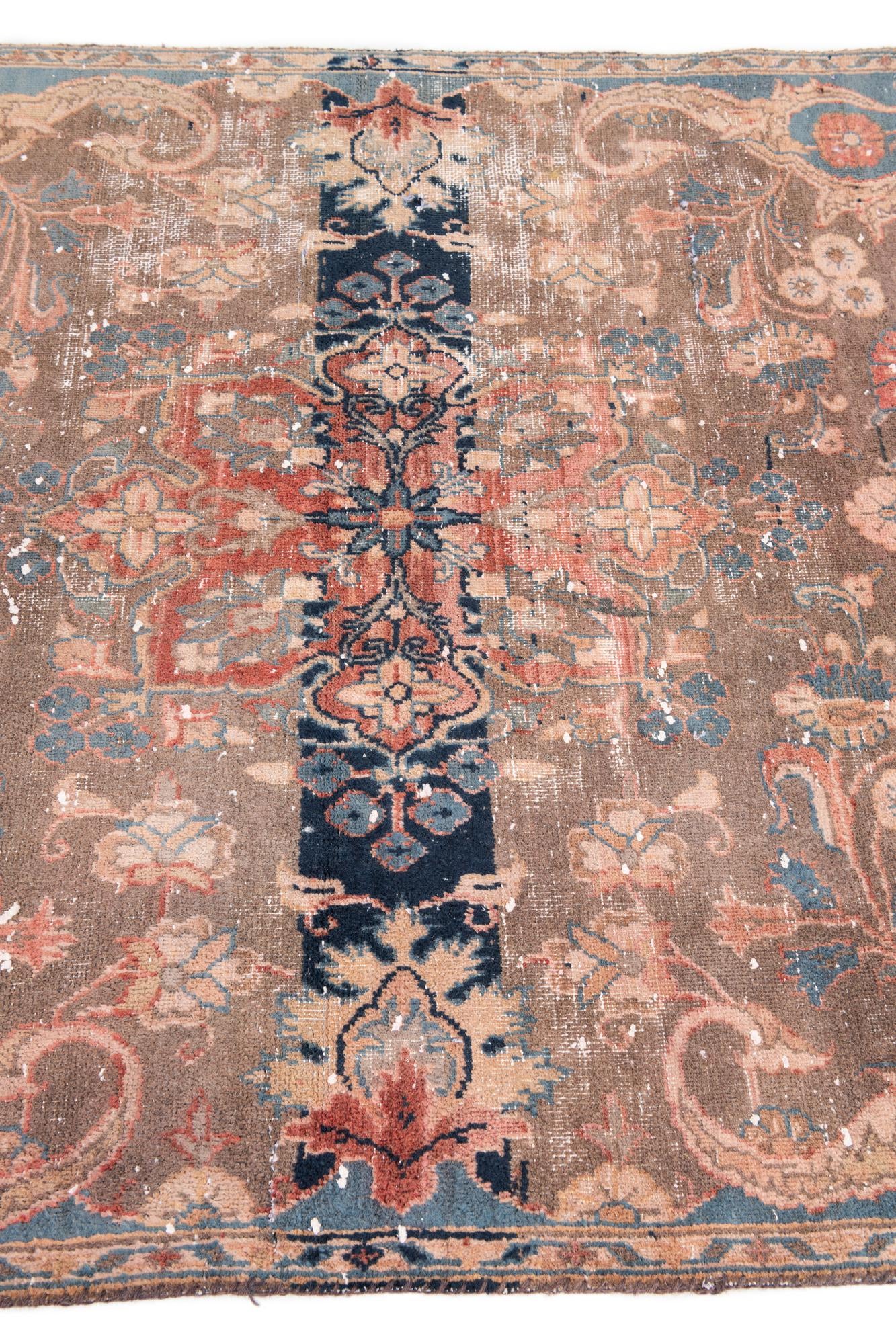 4' x 5' 6 Hand Knotted Ultra Vintage Persian Wool Rug