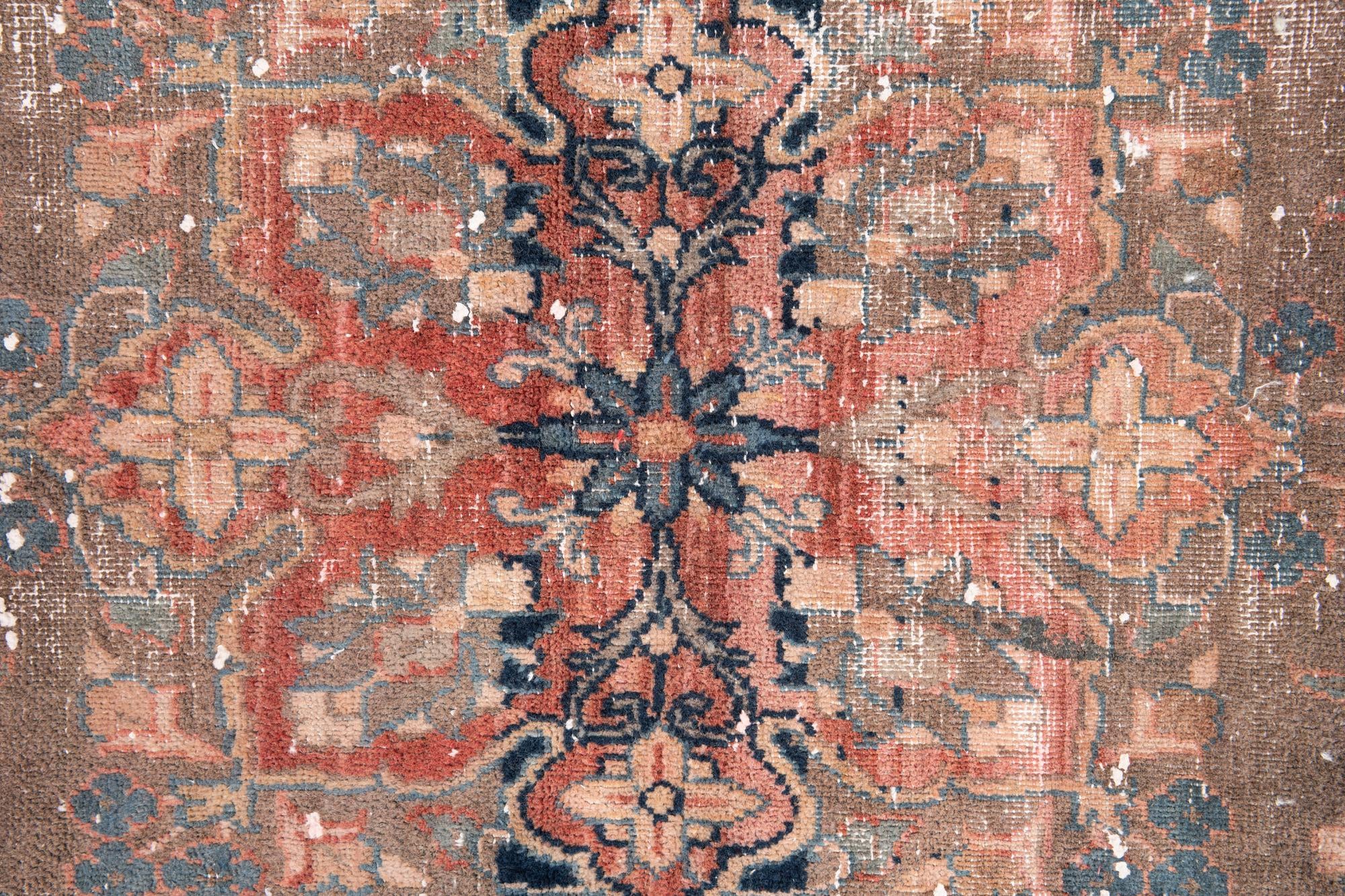 4' x 5' 6 Hand Knotted Ultra Vintage Persian Wool Rug