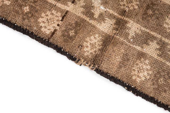 3' 1 x 4' 6 Hand Knotted Ultra Vintage Persian Wool Rug