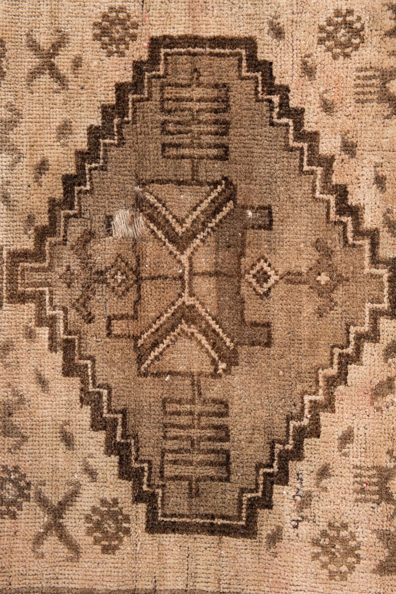 3' 1 x 4' 6 Hand Knotted Ultra Vintage Persian Wool Rug