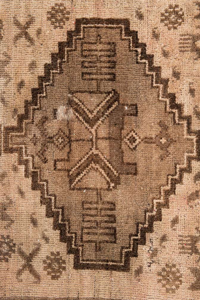 3' 1 x 4' 6 Hand Knotted Ultra Vintage Persian Wool Rug