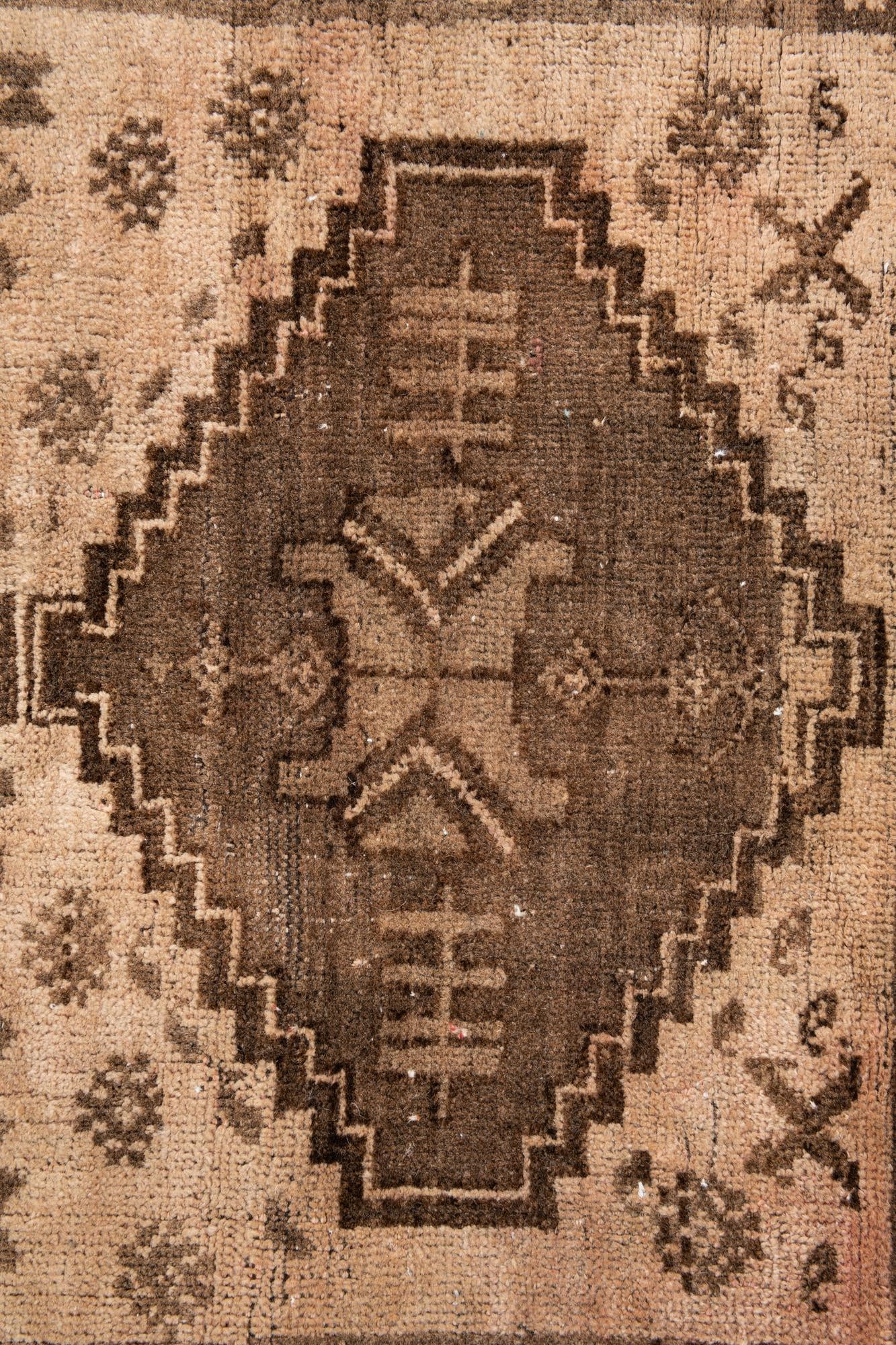 3' 1 x 4' 6 Hand Knotted Ultra Vintage Persian Wool Rug
