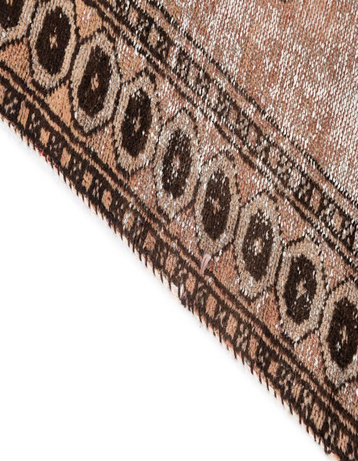 Detail image of 4' 2 x 6' 7  Hand Knotted Ultra Vintage Persian Wool Rug