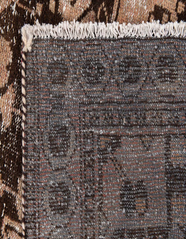 Detail image of 4' 2 x 6' 7  Hand Knotted Ultra Vintage Persian Wool Rug