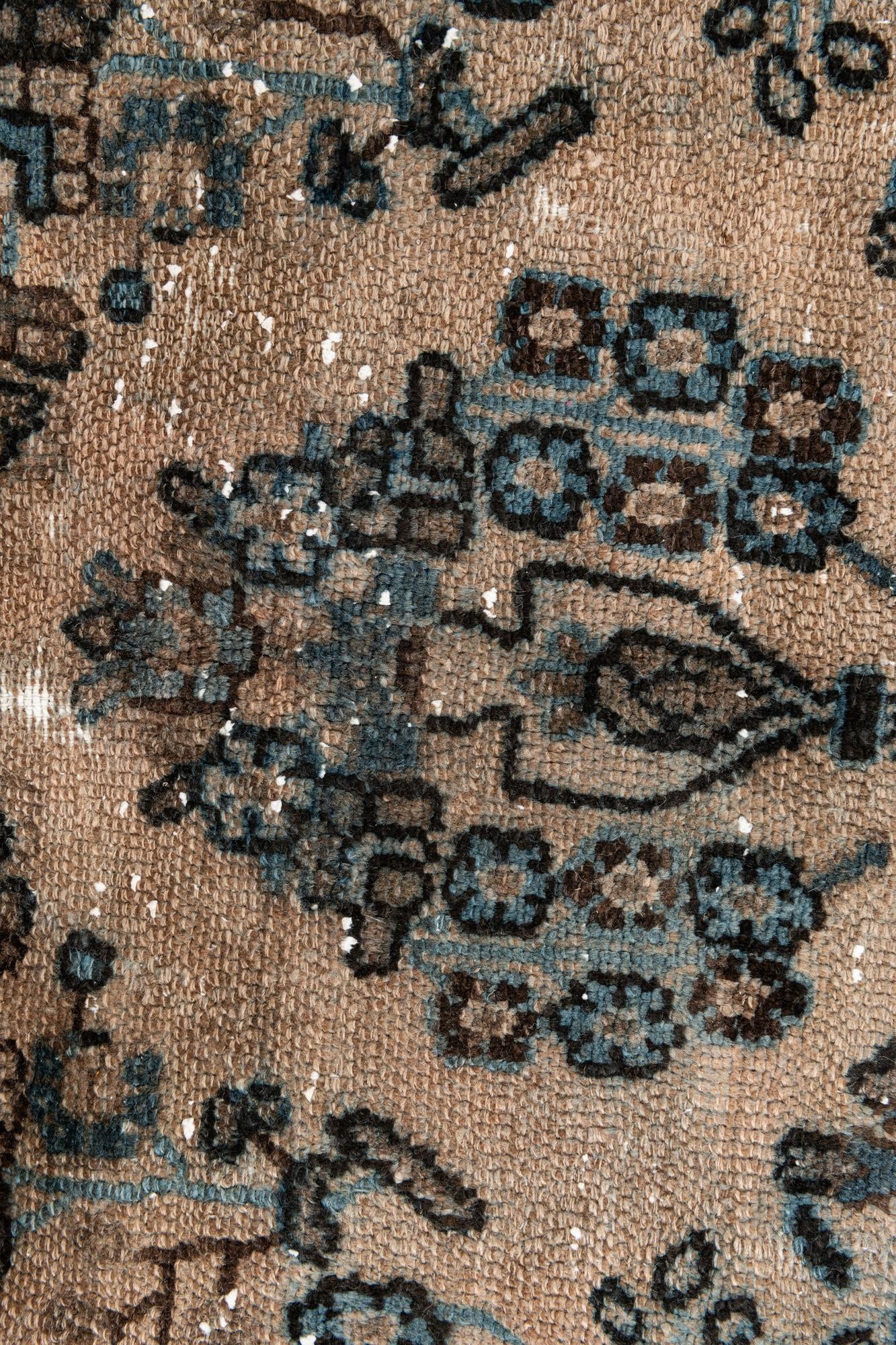 5' 3 x 8' 6 Hand Knotted Ultra Vintage Persian Wool Rug