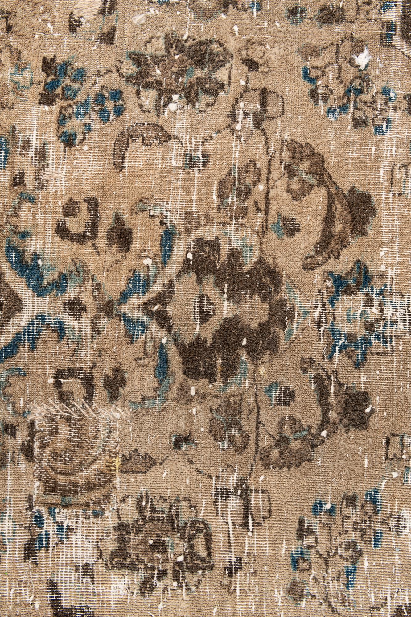 7' x 8' 8 Hand Knotted Ultra Vintage Persian Wool Rug