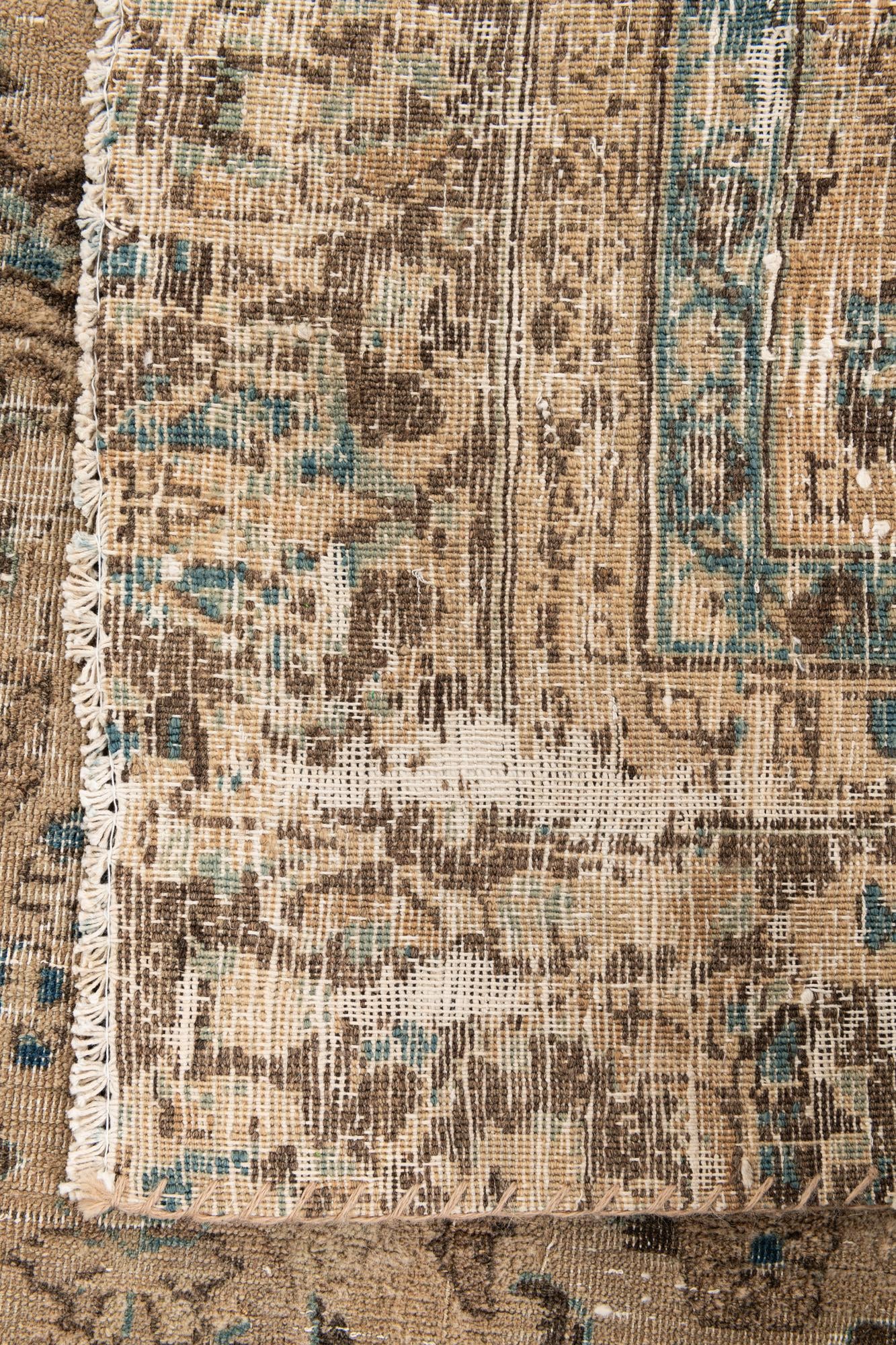 7' x 8' 8 Hand Knotted Ultra Vintage Persian Wool Rug