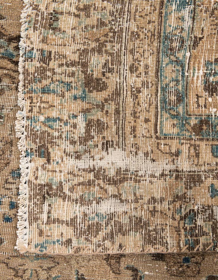 Detail image of 7' x 8' 8  Hand Knotted Ultra Vintage Persian Wool Rug