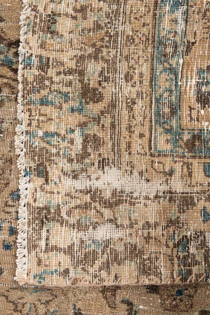 7' x 8' 8 Hand Knotted Ultra Vintage Persian Wool Rug