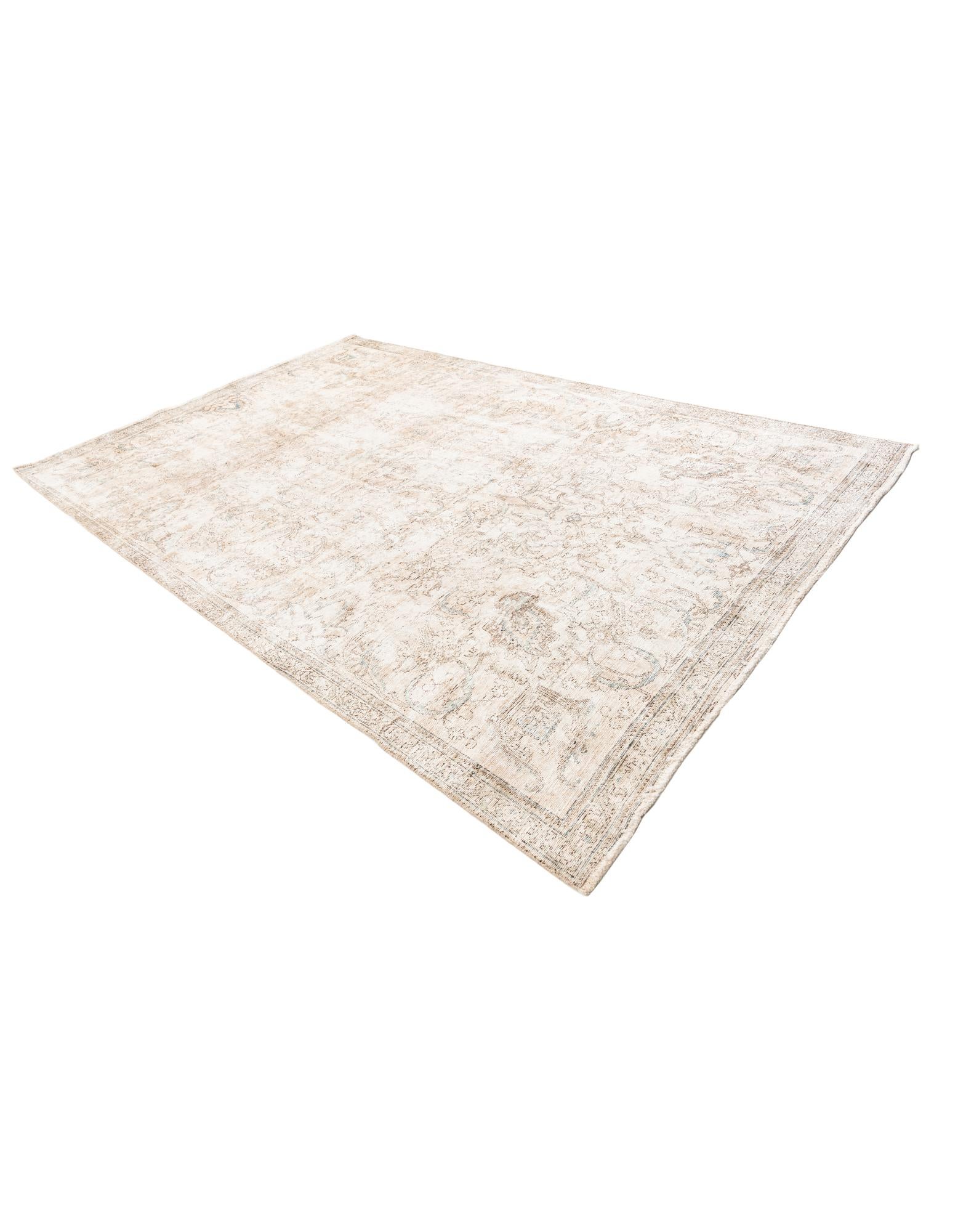 7' x 10' 10 Hand Knotted Ultra Vintage Persian Wool Rug