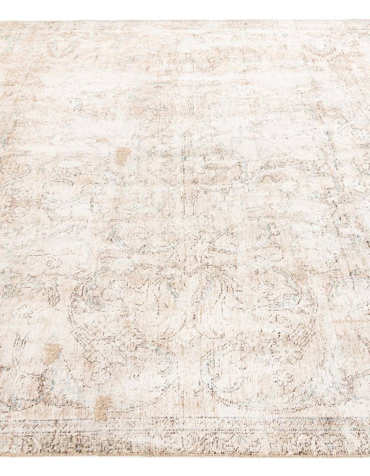 Detail image of 7' x 10' 10  Hand Knotted Ultra Vintage Persian Wool Rug