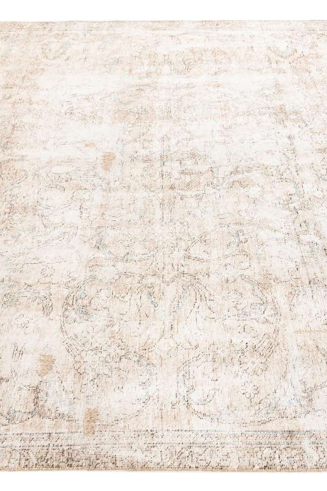 7' x 10' 10 Hand Knotted Ultra Vintage Persian Wool Rug