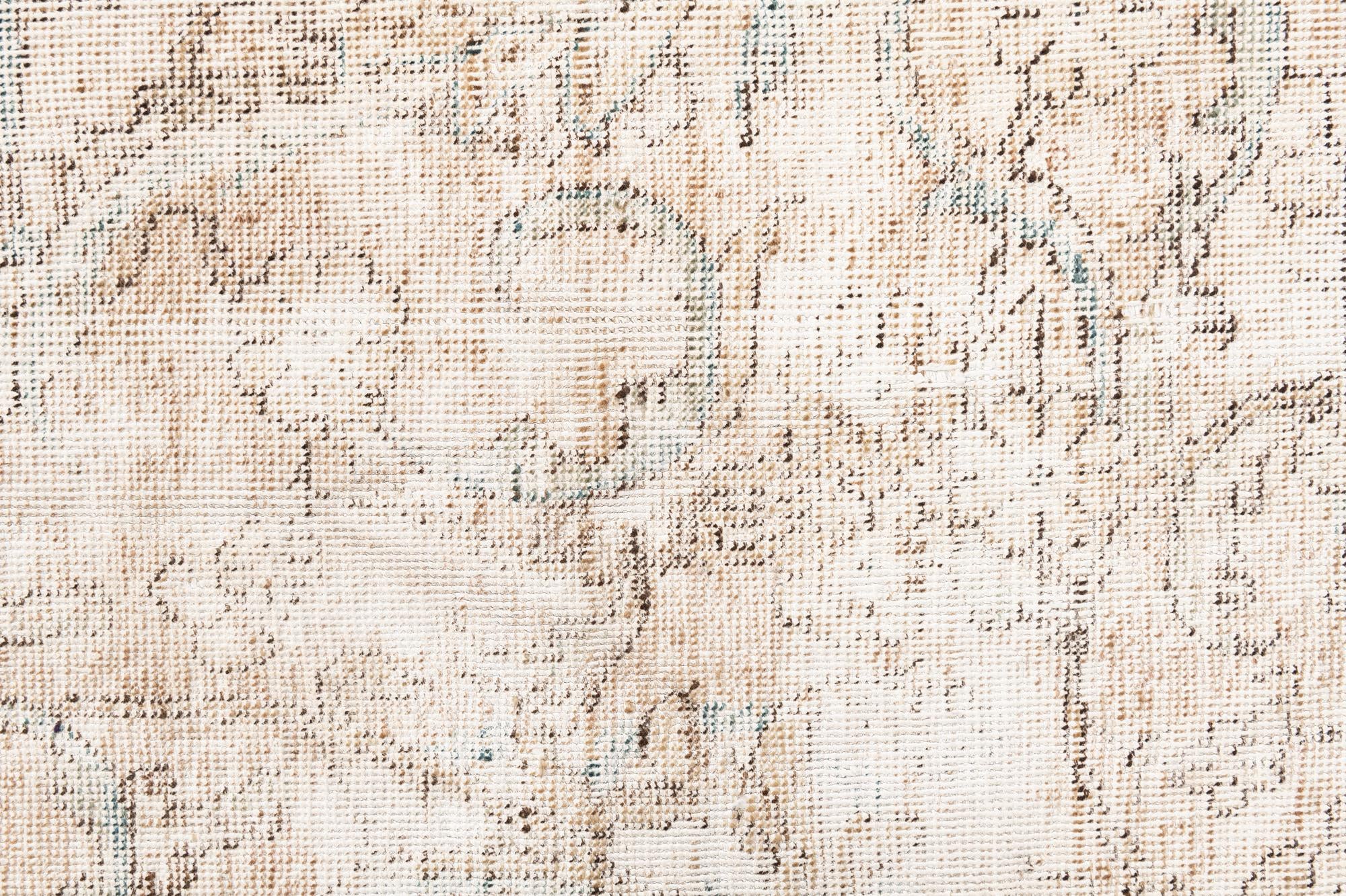 7' x 10' 10 Hand Knotted Ultra Vintage Persian Wool Rug