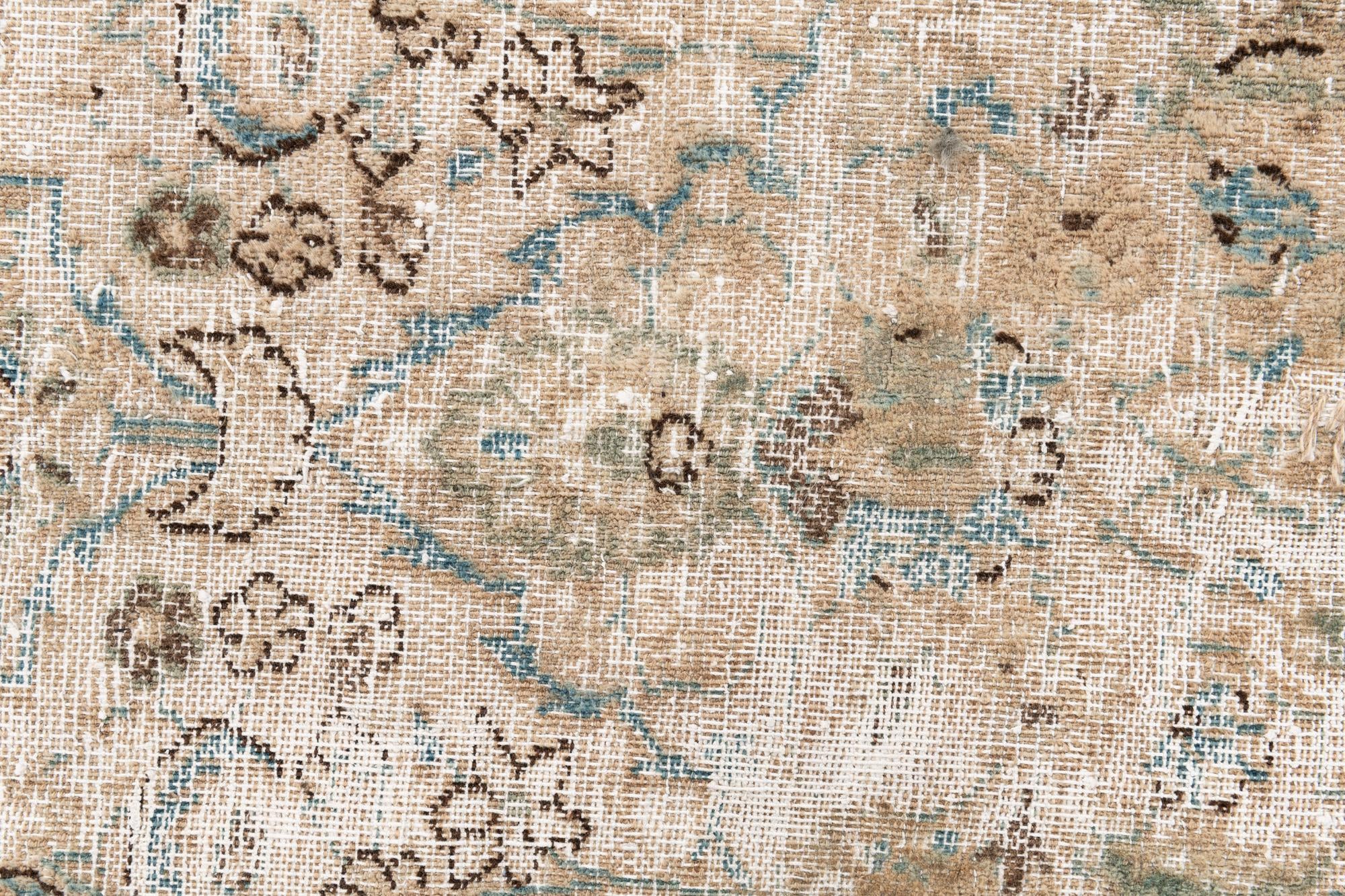 8' 2 x 10' 8 Hand Knotted Ultra Vintage Persian Wool Rug