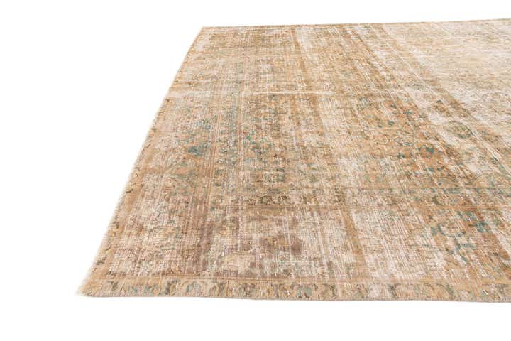 8' 8 x 11' 10 Hand Knotted Ultra Vintage Persian Wool Rug