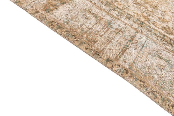 8' 8 x 11' 10 Hand Knotted Ultra Vintage Persian Wool Rug