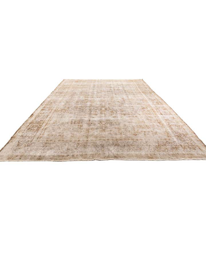 9' 5 x 12' 9 Hand Knotted Ultra Vintage Wool Rug