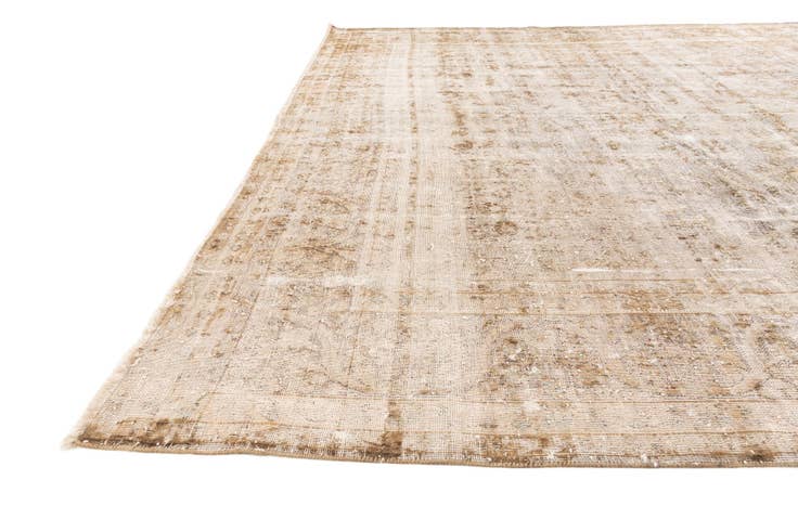 Detail image of 9' 5 x 12' 9 Hand Knotted Ultra Vintage Wool Rug