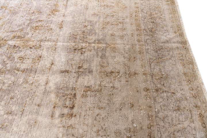 9' 5 x 12' 9 Hand Knotted Ultra Vintage Wool Rug