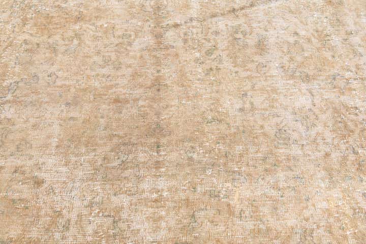 9' 7 x 11' 6 Hand Knotted Ultra Vintage Persian Wool Rug