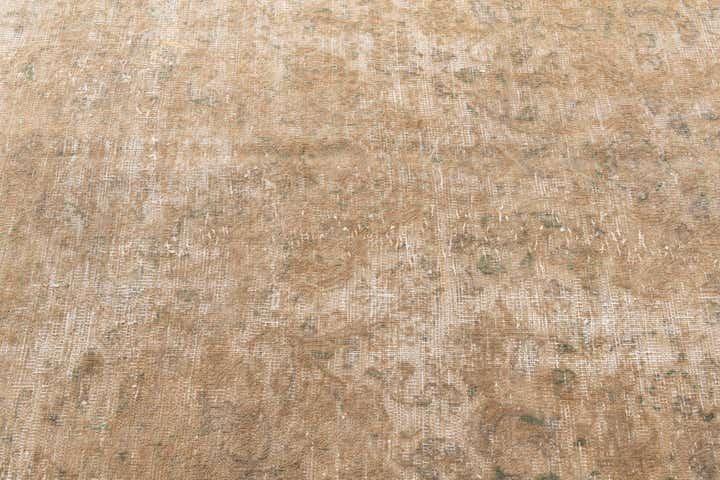 9' 7 x 11' 6 Hand Knotted Ultra Vintage Persian Wool Rug