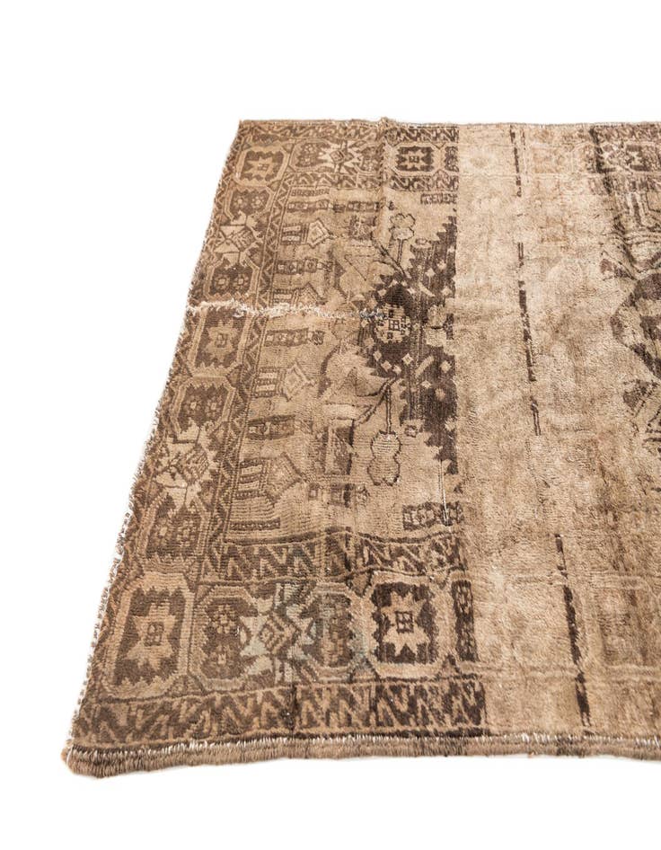 Detail image of 3' 2 x 5' 10  Hand Knotted Ultra Vintage Persian Wool Rug