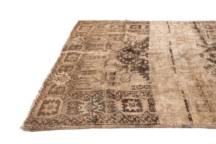 3' 2 x 5' 10 Hand Knotted Ultra Vintage Persian Wool Rug