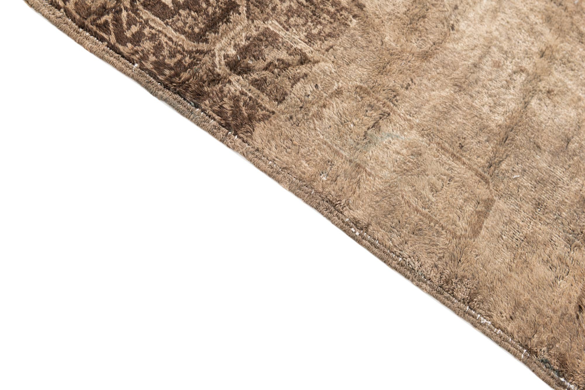 3' 2 x 5' 10 Hand Knotted Ultra Vintage Persian Wool Rug