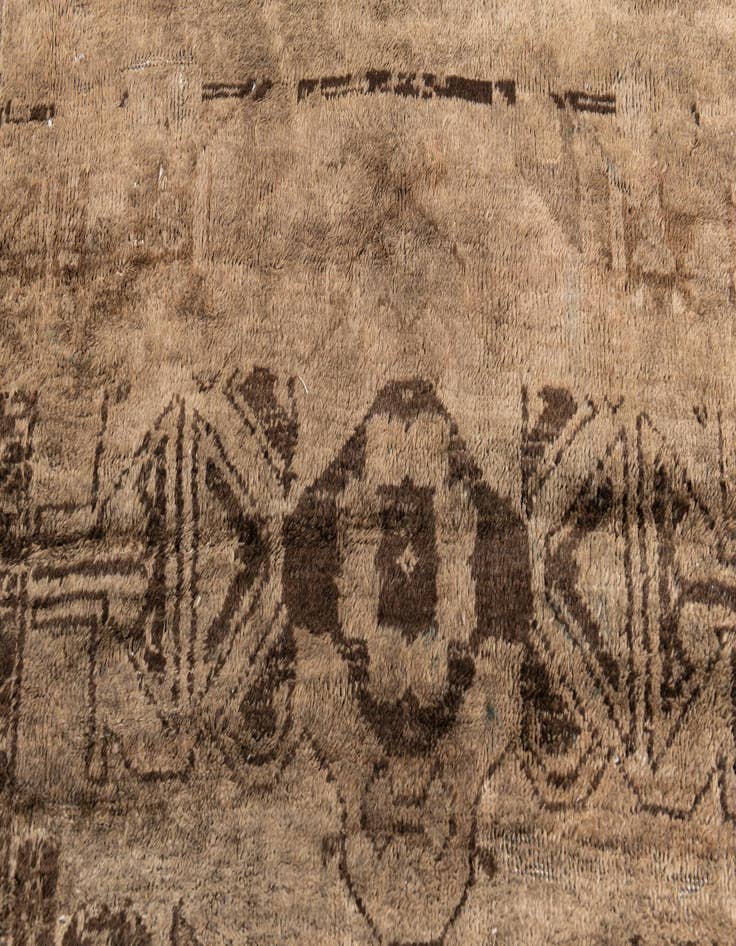 Detail image of 3' 2 x 5' 10  Hand Knotted Ultra Vintage Persian Wool Rug