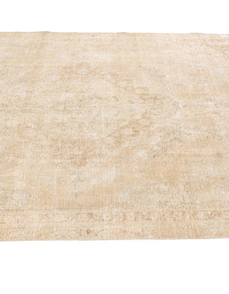 Detail image of 6' 4 x 9' 9  Hand Knotted Ultra Vintage Persian Wool Rug