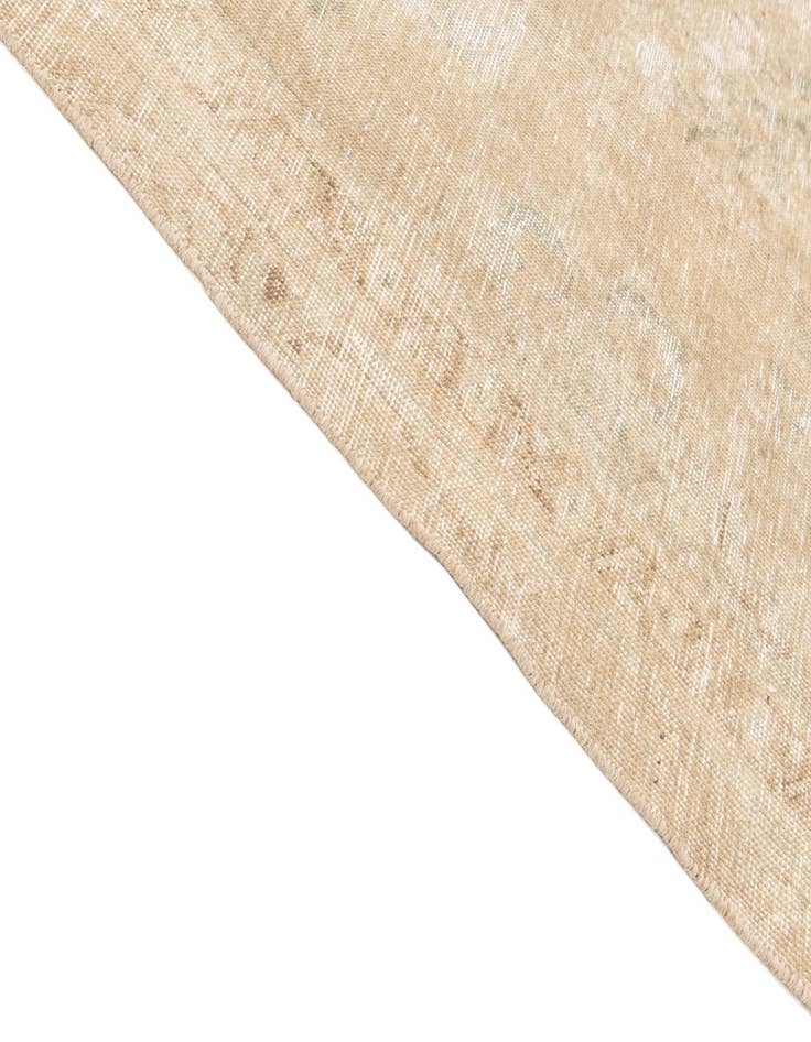 Detail image of 6' 4 x 9' 9  Hand Knotted Ultra Vintage Persian Wool Rug