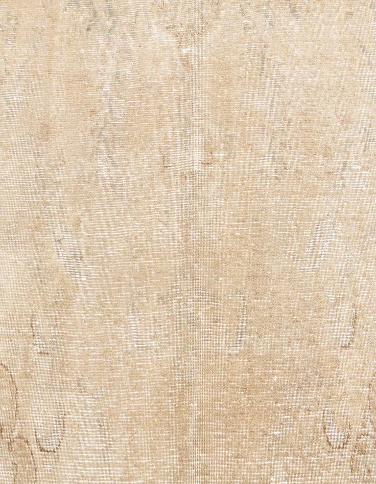 Detail image of 6' 4 x 9' 9  Hand Knotted Ultra Vintage Persian Wool Rug