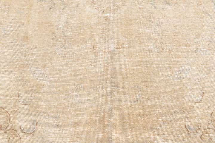 6' 4 x 9' 9 Hand Knotted Ultra Vintage Persian Wool Rug