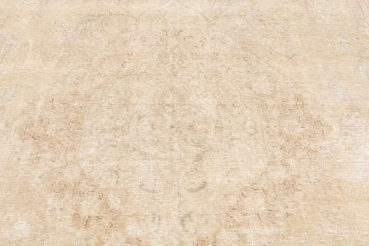 6' 4 x 9' 9 Hand Knotted Ultra Vintage Persian Wool Rug