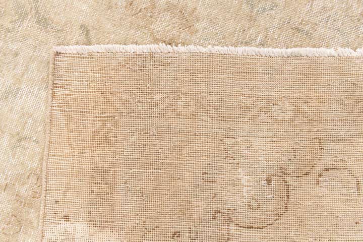 6' 4 x 9' 9 Hand Knotted Ultra Vintage Persian Wool Rug