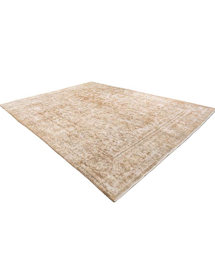 9' 5 x 12' 3 Hand Knotted Ultra Vintage Persian Wool Rug