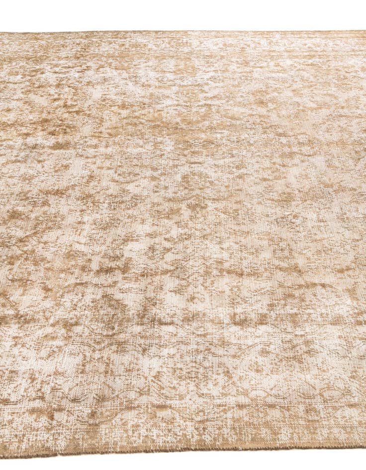 Detail image of 9' 5 x 12' 3  Hand Knotted Ultra Vintage Persian Wool Rug