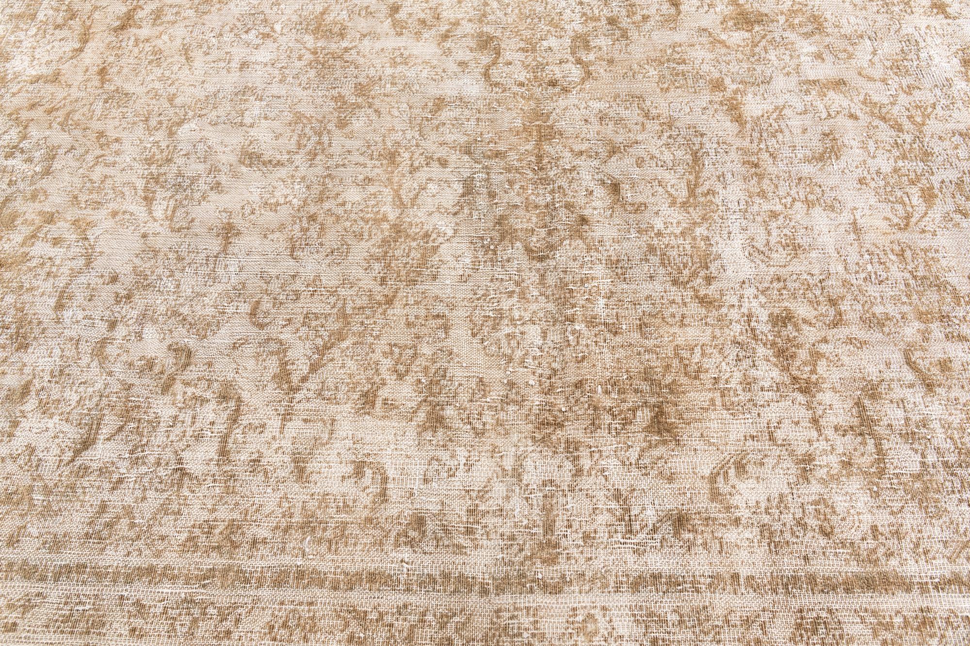 9' 5 x 12' 3 Hand Knotted Ultra Vintage Persian Wool Rug