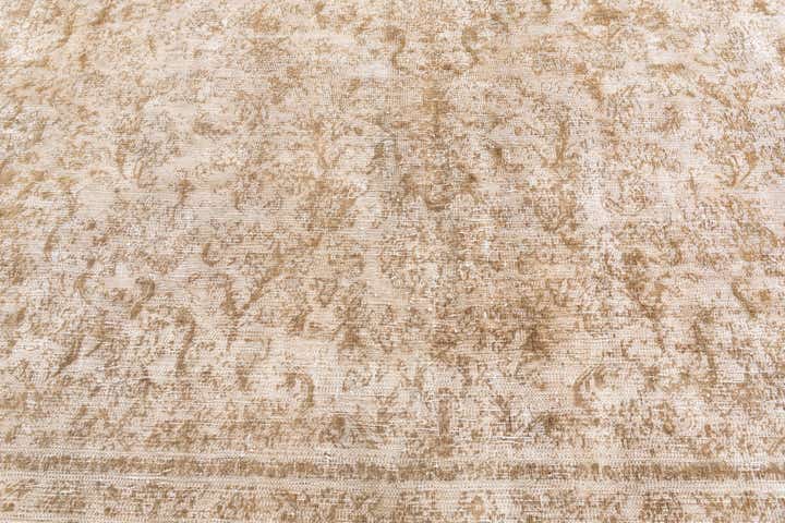 9' 5 x 12' 3 Hand Knotted Ultra Vintage Persian Wool Rug