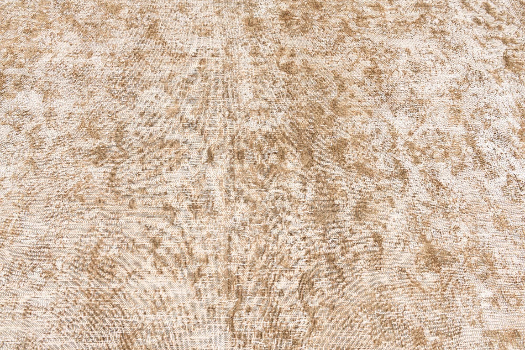 9' 5 x 12' 3 Hand Knotted Ultra Vintage Persian Wool Rug