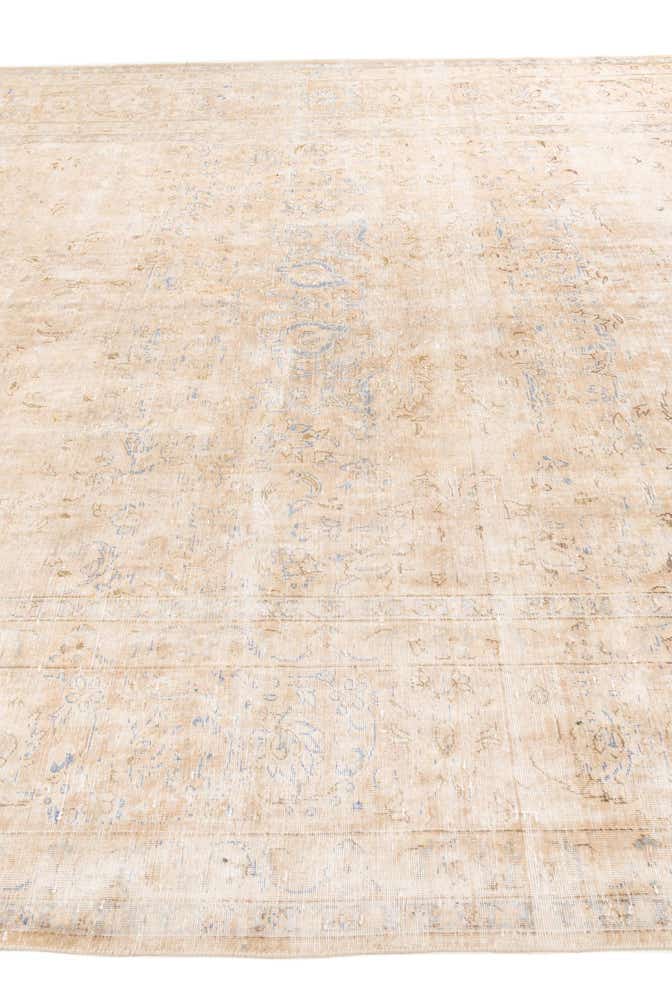 10' 1 x 13' 1 Hand Knotted Ultra Vintage Persian Wool Rug