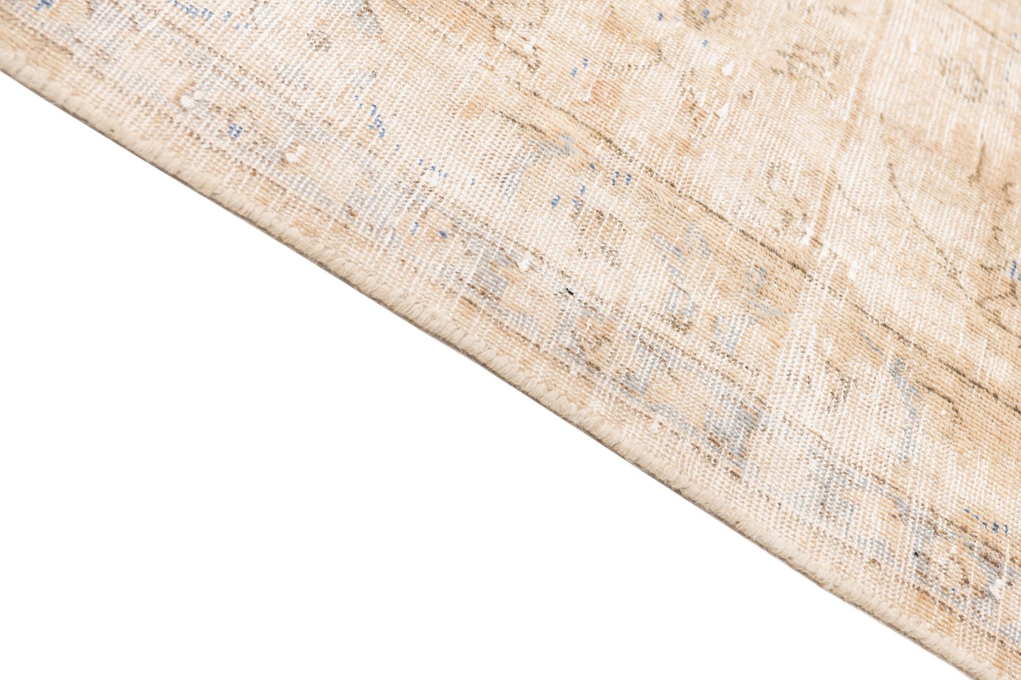 10' 1 x 13' 1 Hand Knotted Ultra Vintage Persian Wool Rug