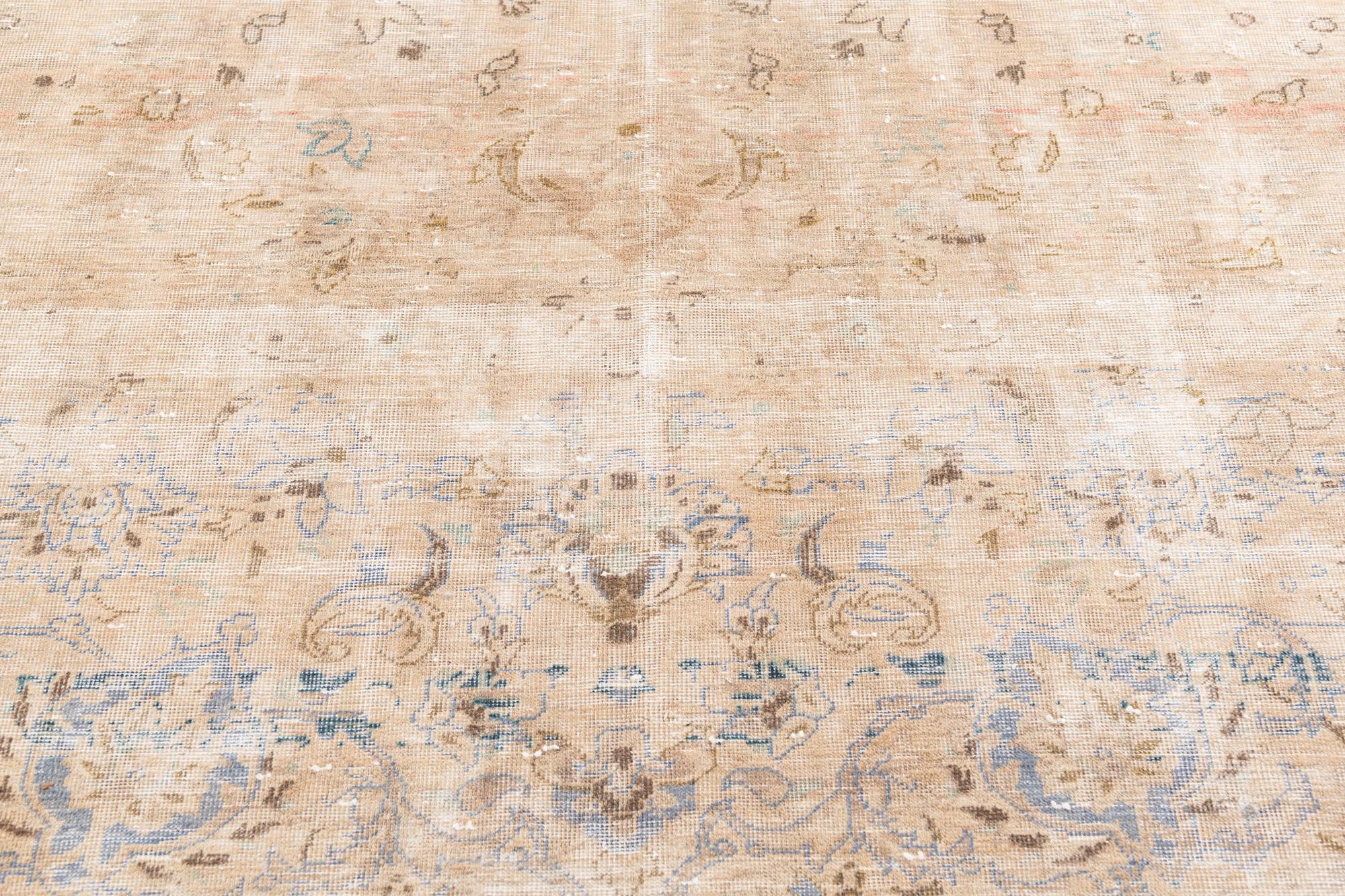 10' 1 x 13' 1 Hand Knotted Ultra Vintage Persian Wool Rug